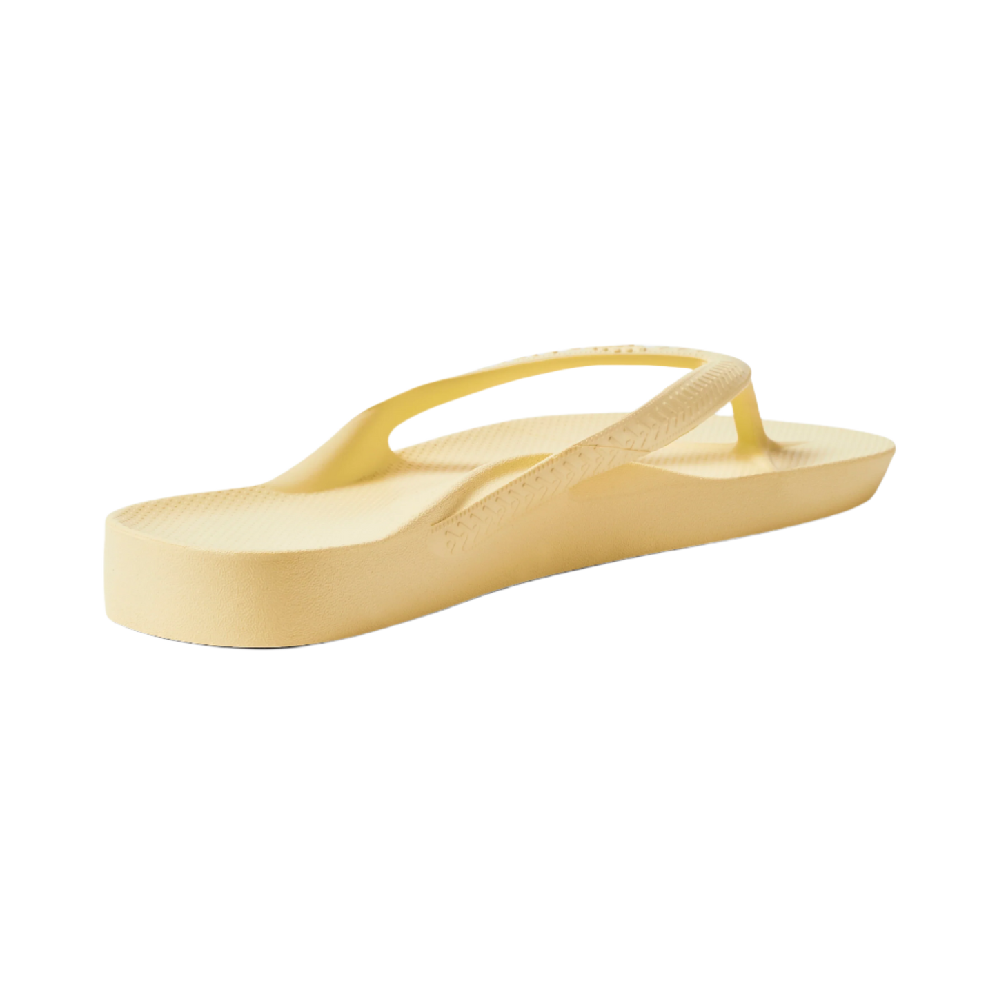 Archies Arch Support Flip Flops - Lemon