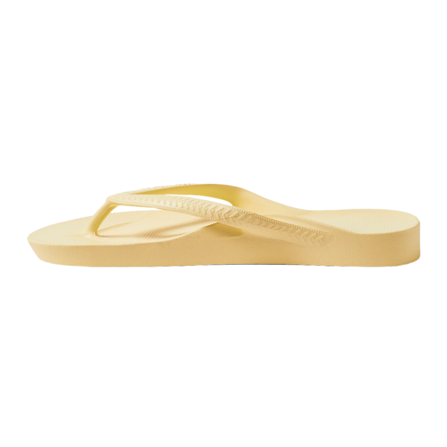 Archies Arch Support Flip Flops - Lemon