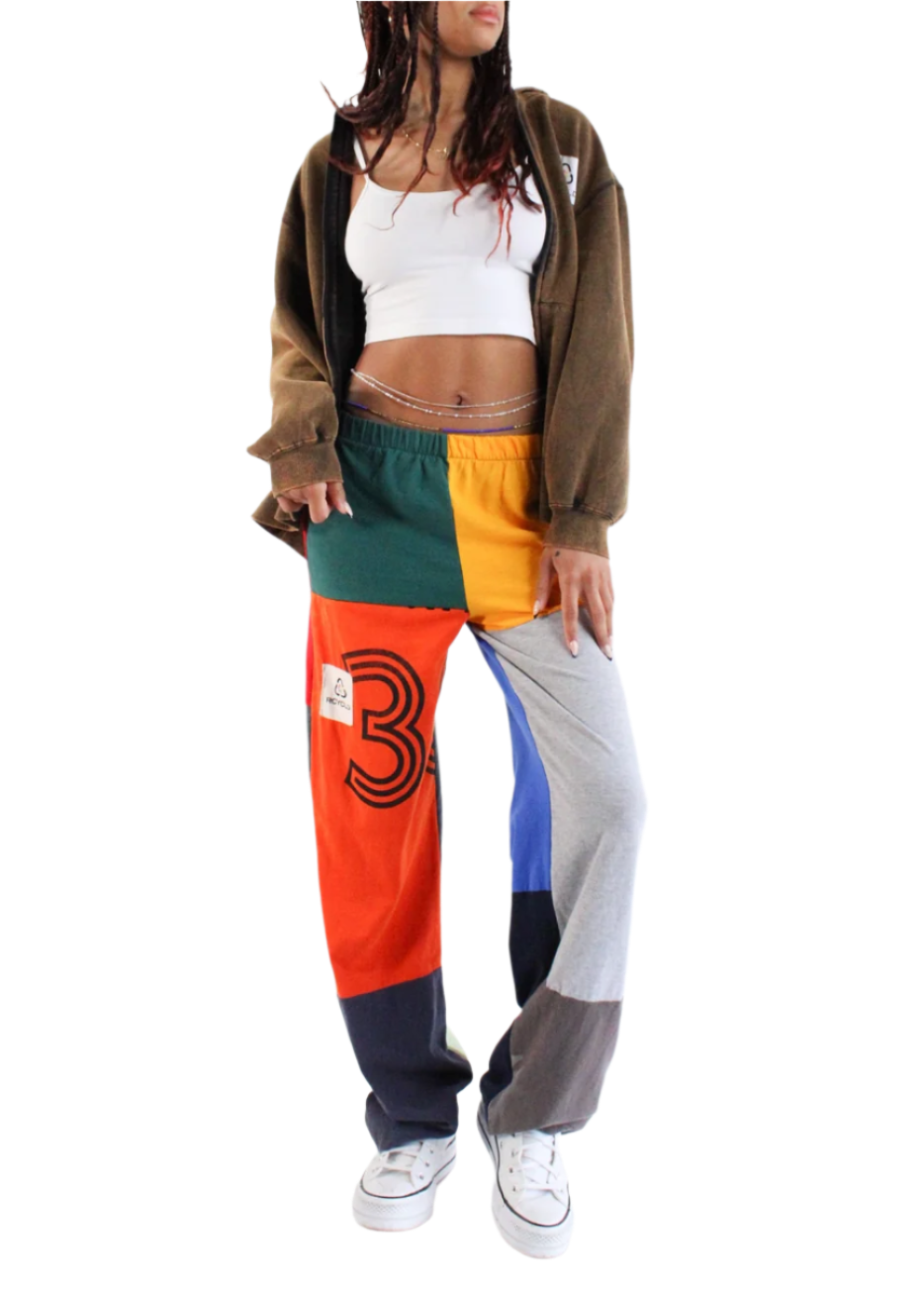 American Recycled Clothing Graphic Tee Pants - Assorted
