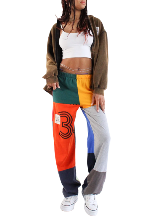 American Recycled Clothing Graphic Tee Pants  - Assorted