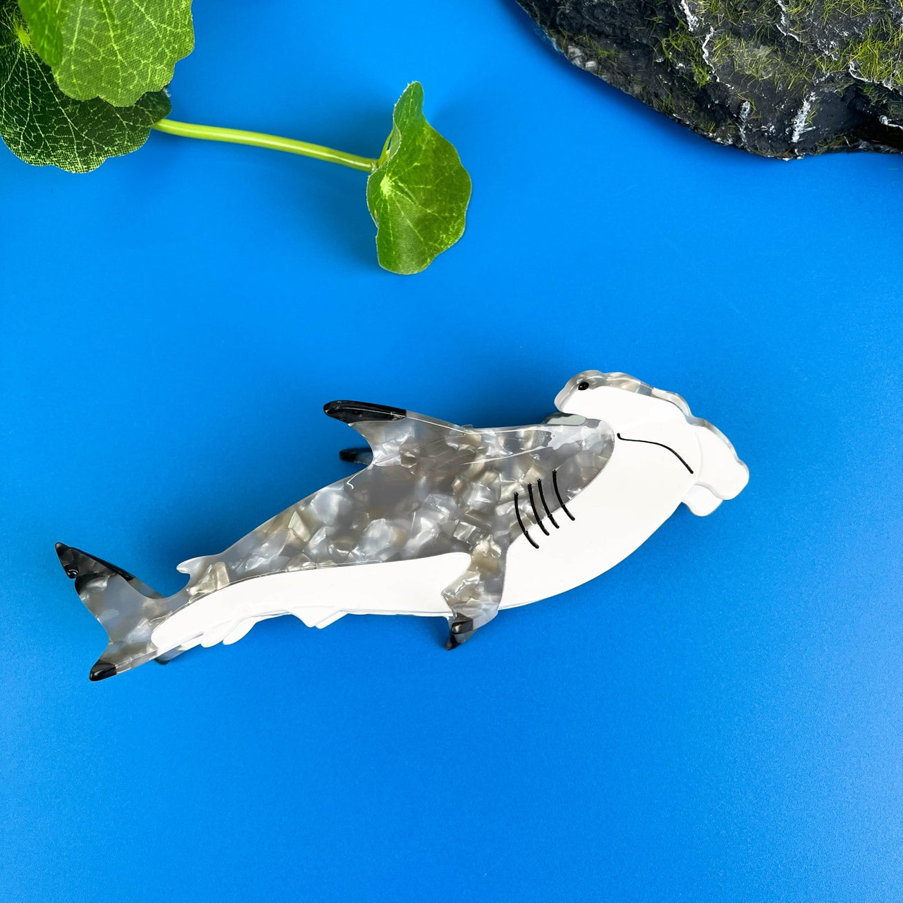 SSR Acetate Hammerhead Shark Hair Claw Clip