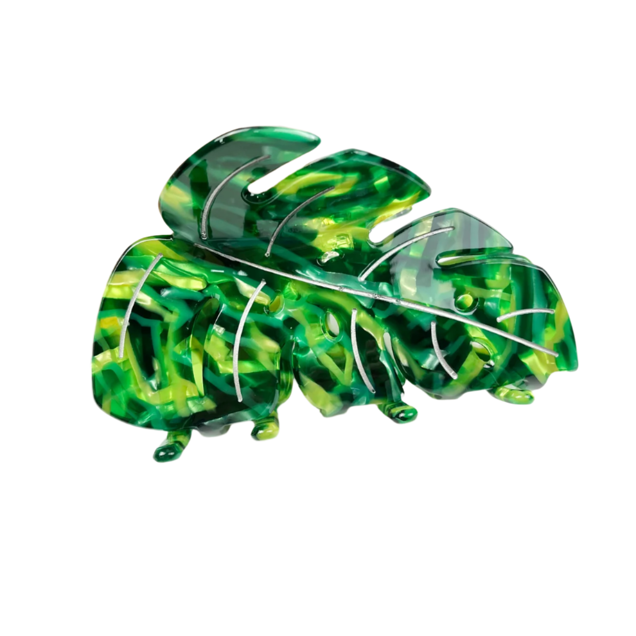 SSR Leaf Hair Claw Clip - Green