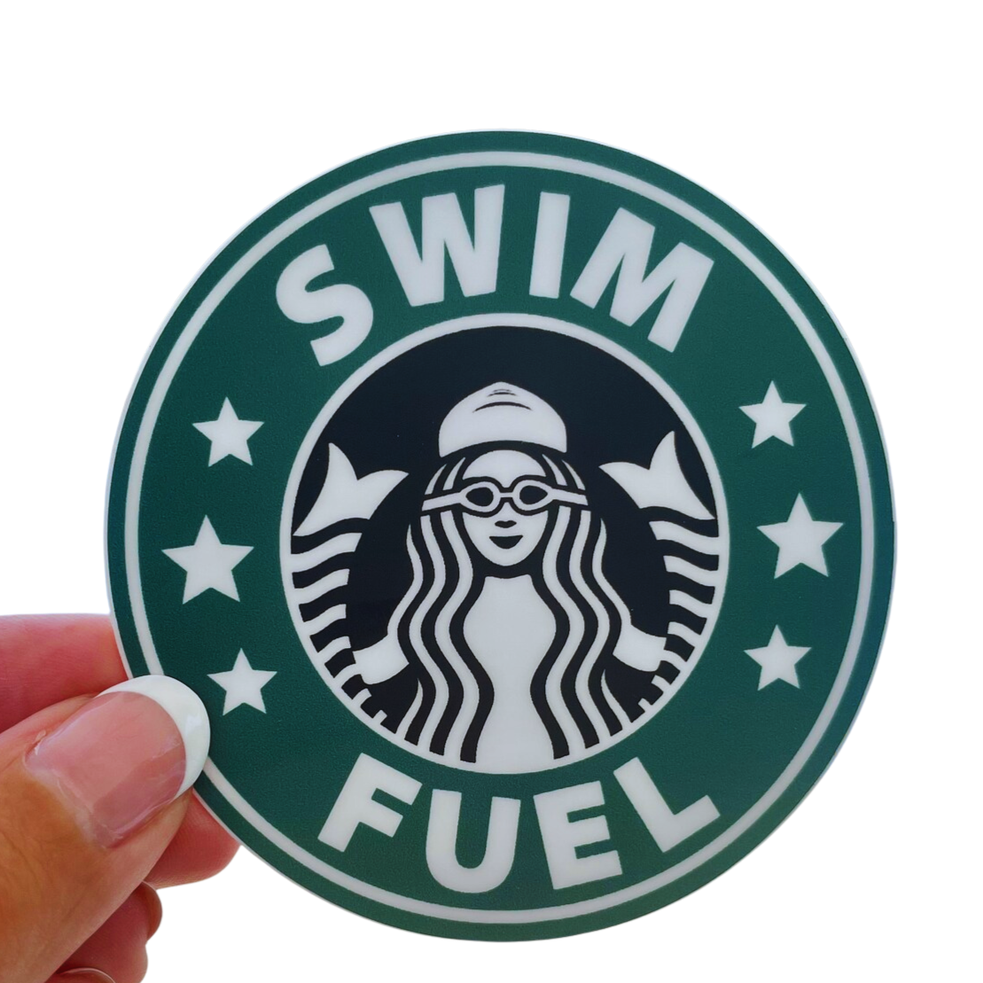 SSR Swim Fuel Coffee Swim Sticker