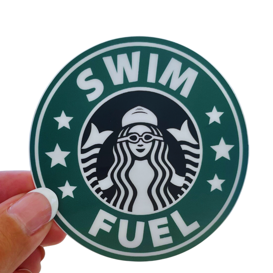 SSR Swim Fuel Coffee Swim Sticker
