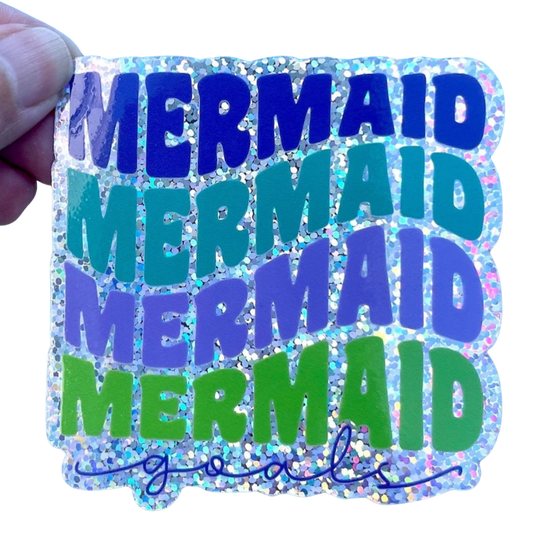 SSR Mermaid Goals Swim Sticker