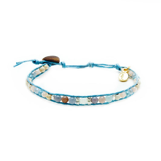 Lotus and Luna Handcrafted Bracelet - Vitamin Sea