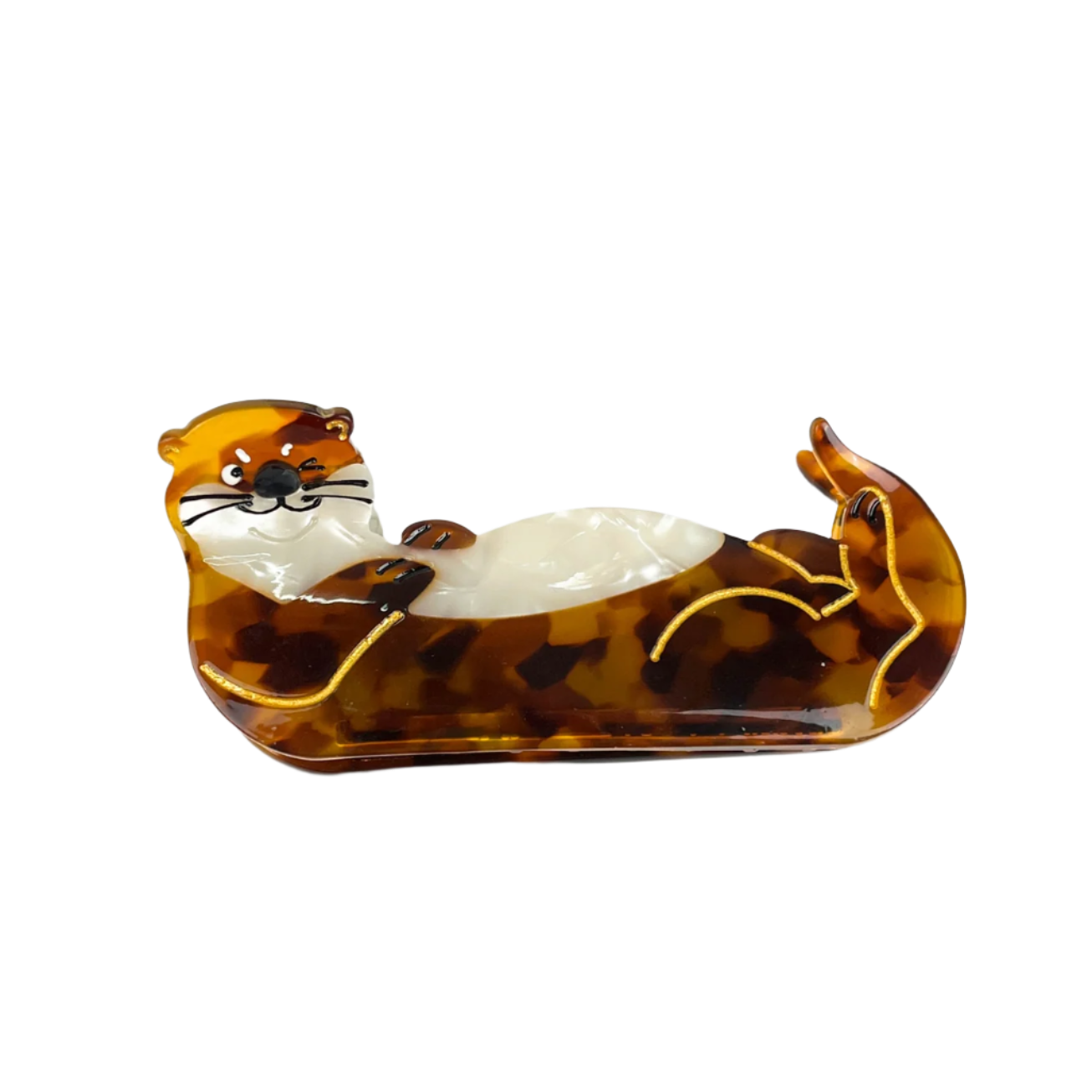 SSR Acetate Sea Otter Hair Claw Clip