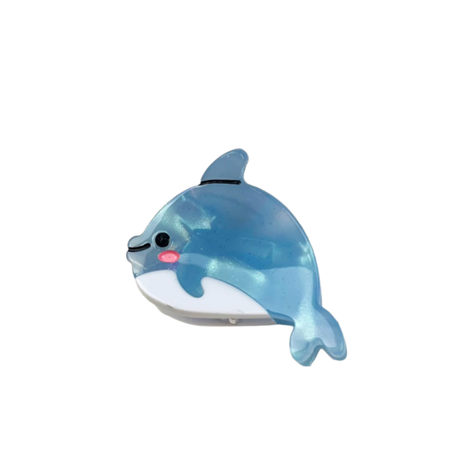 SSR Acetate Mini Dolphin Claw Hair Clip