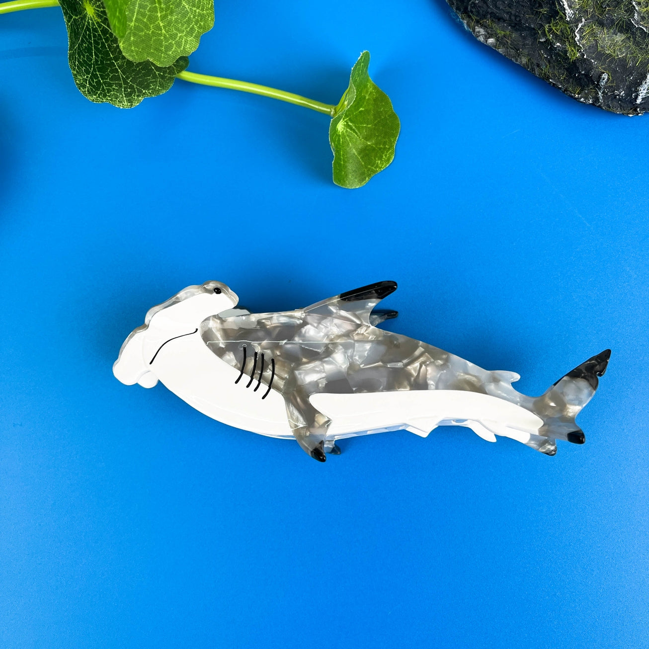SSR Acetate Hammerhead Shark Hair Claw Clip