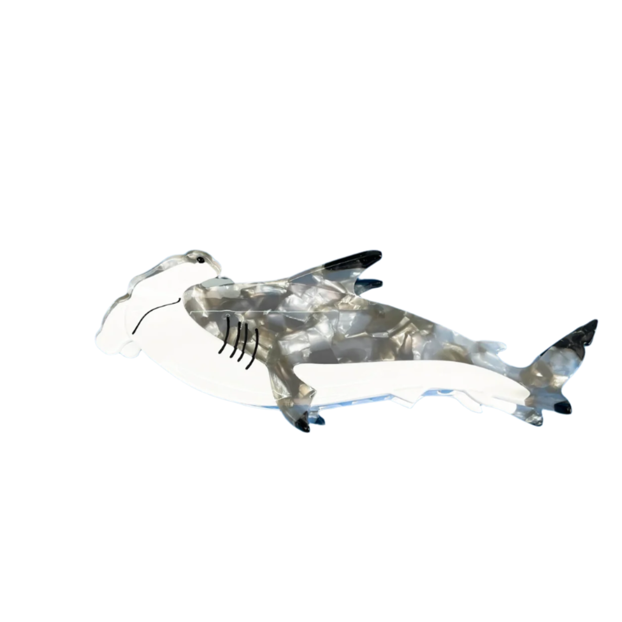 SSR Acetate Hammerhead Shark Hair Claw Clip