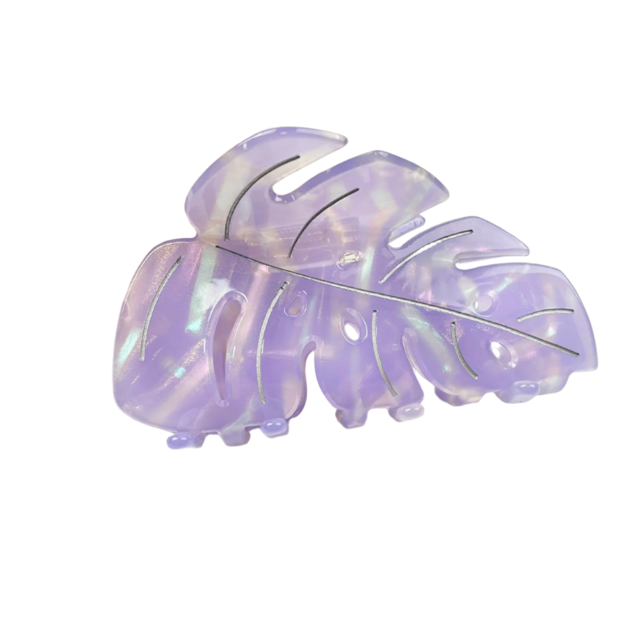 SSR Leaf Hair Claw Clip - Purple