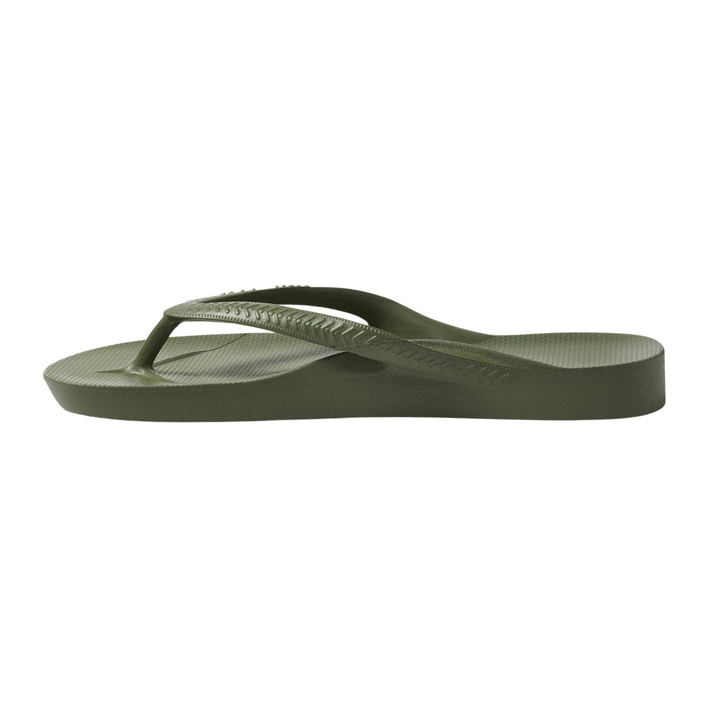 Archies Arch Support Flip Flops - Olive