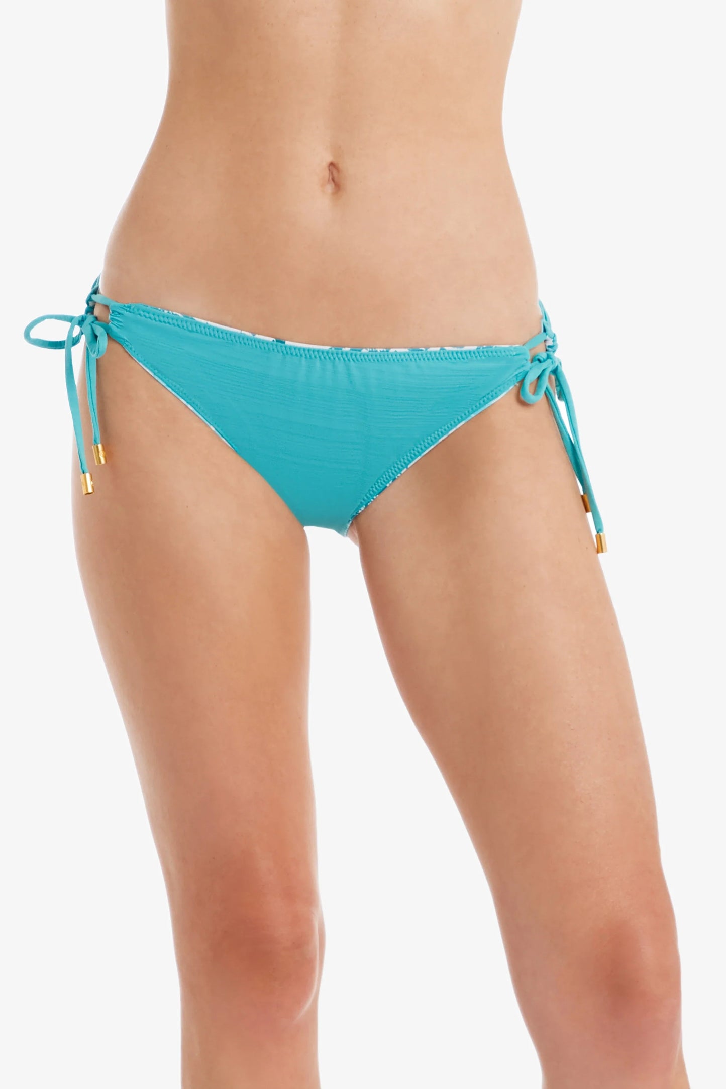Helen Jon Reversible Tunnel Hipster Bikini Bottom - Malibu - FINAL SALE