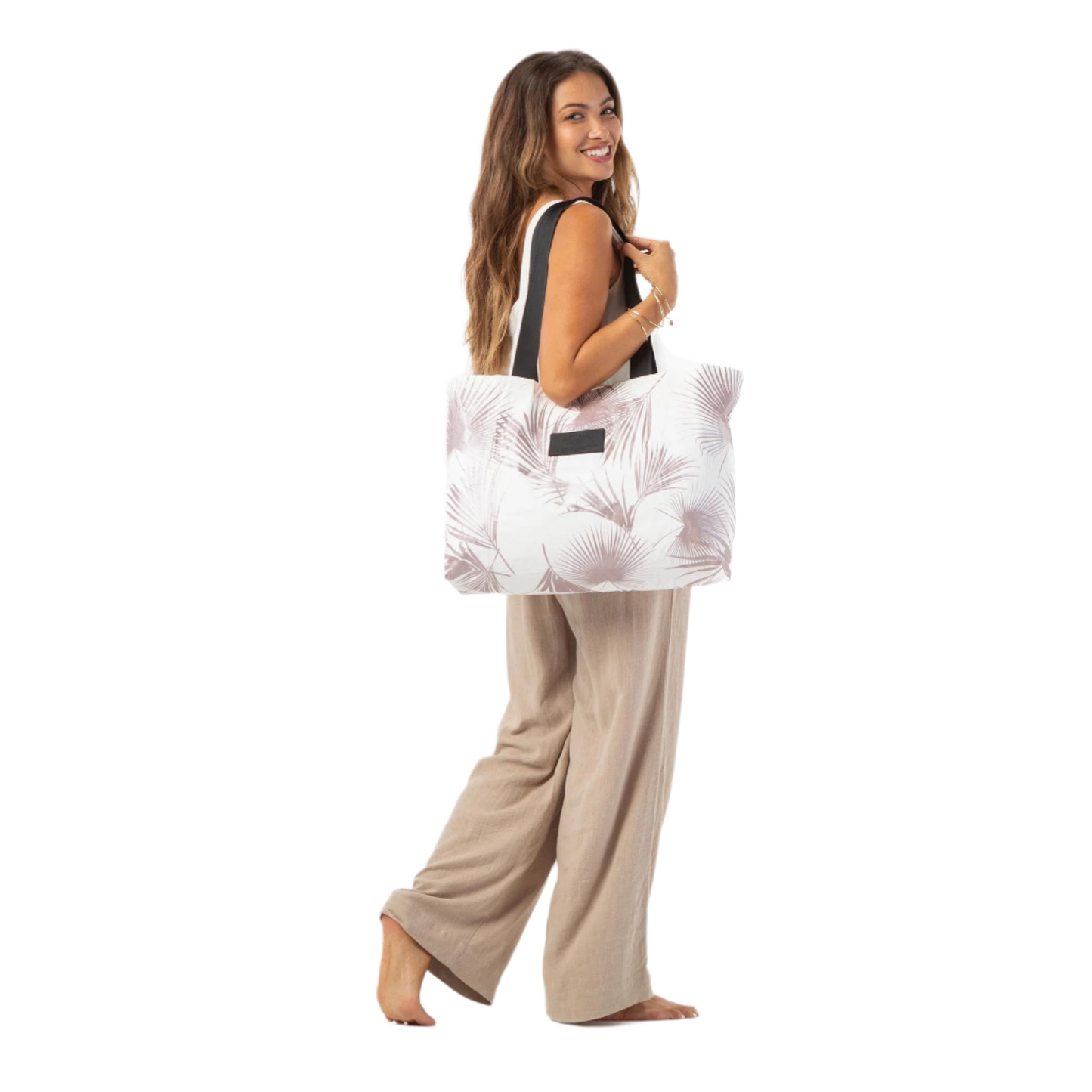 Aloha Holo Holo Tote Bag - Day Palms