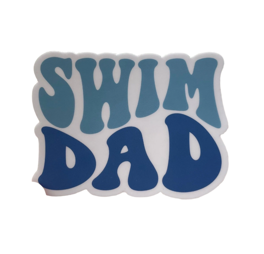 SSR Swim Dad Vinyl Sticker