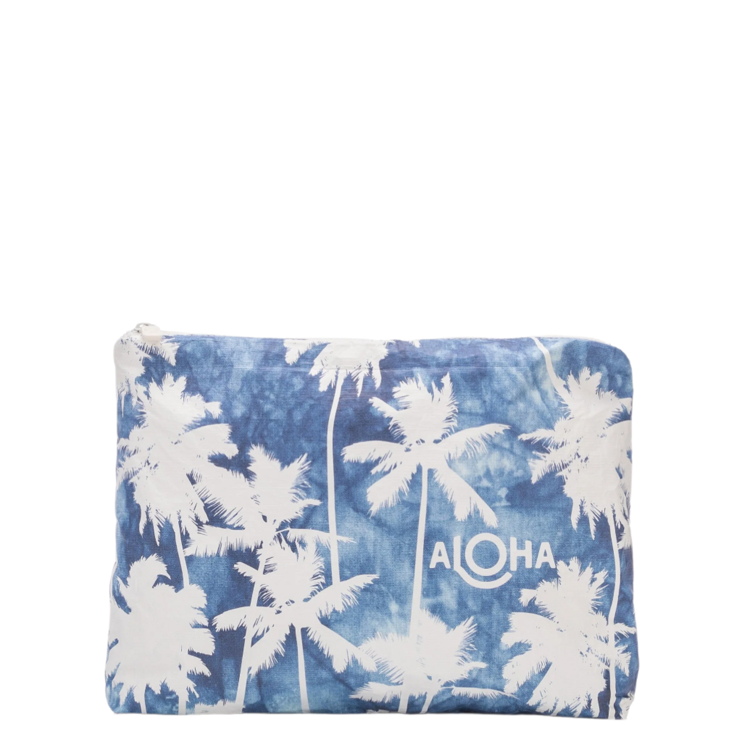 Aloha Mid Pouch - Coco Palms Indigo