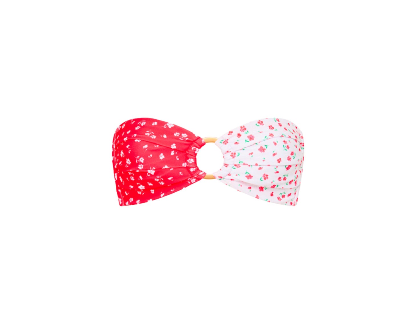 Kulani Kinis Strapless Bandeau Bikini Top - Cherry Cove - FINAL SALE