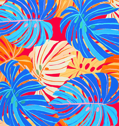 Sunsets Hannah High Waist Swim Bottom - Zesty Tropicana