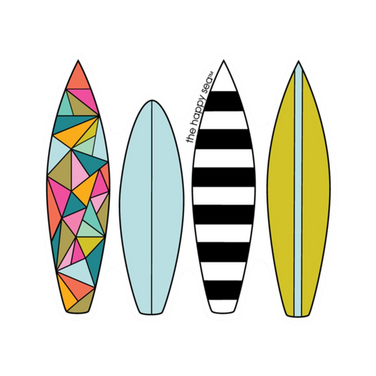 The Happy Sea Surfboard Sticker