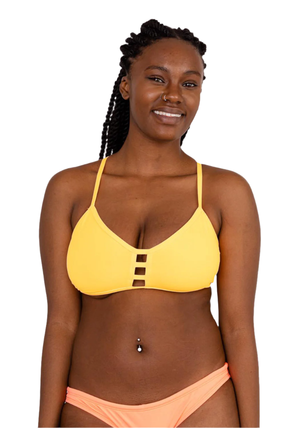 Jolyn Tomcat Bikini Top - Mango