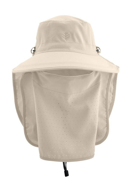Coolibar Stevie Ultra Unisex Sun Hat UPF 50+ - Stone