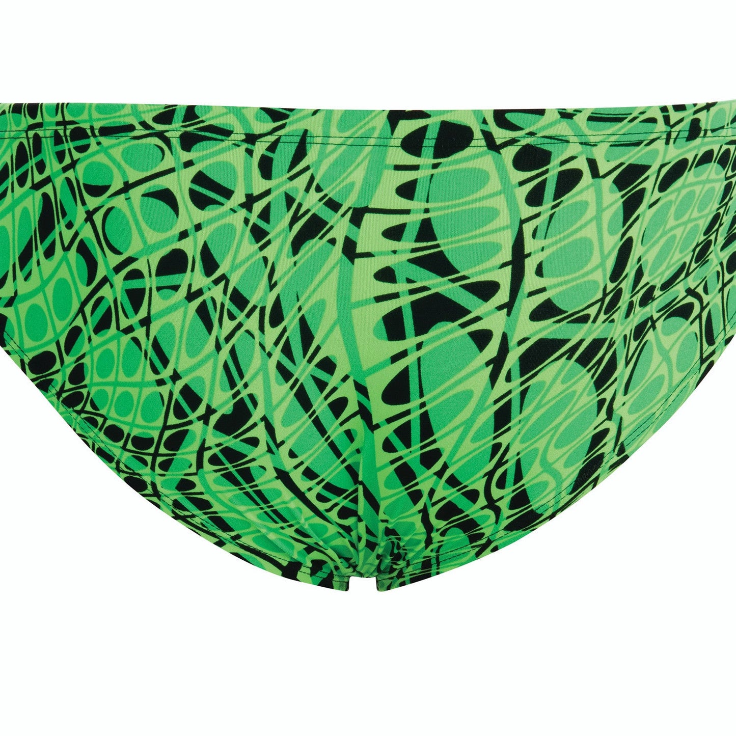 Dolfin Mens Reliance Energy All-Over Racer Brief - Green/ FINAL SALE