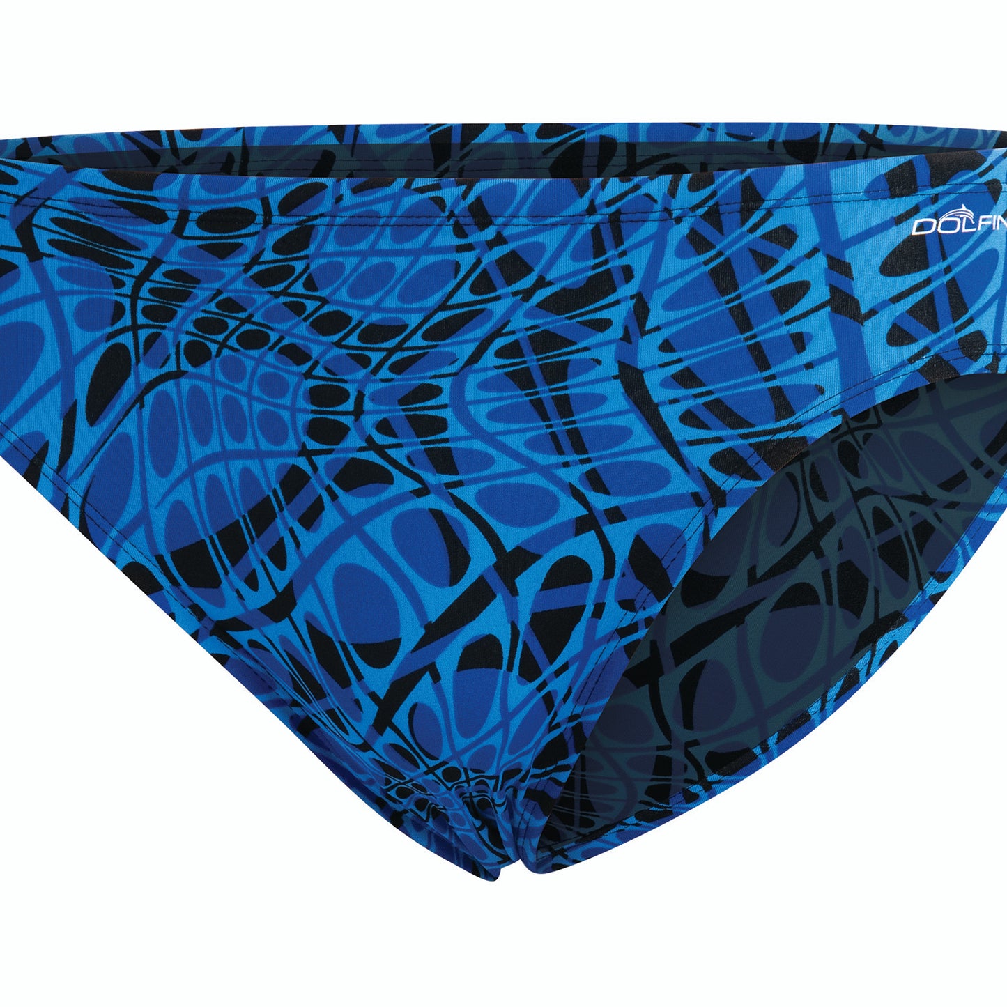 Dolfin Mens Reliance Energy All-Over Racer Brief - Blue - FINAL SALE