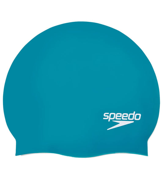 Speedo Silicone Elastomeric Adult Swim Cap - Ocean Depths