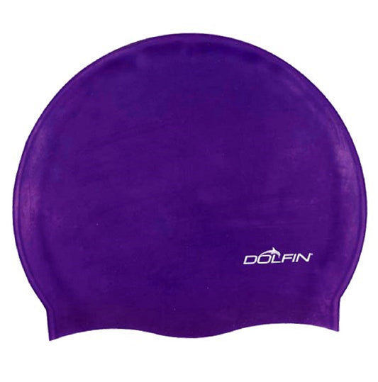 Dolfin Solid Silicone Swim Cap