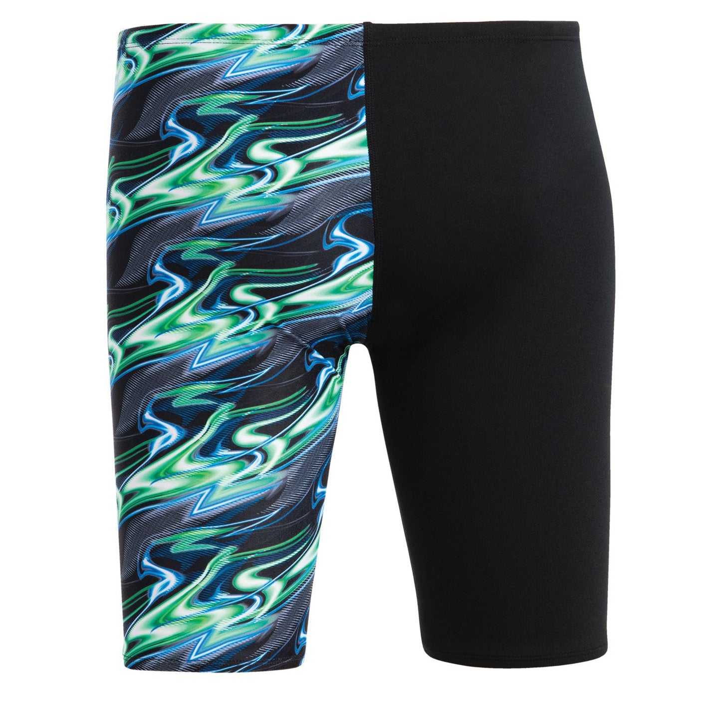 Dolfin Men's Reliance Inferno Spliced Jammer - Blue/Green/ FINAL SALE