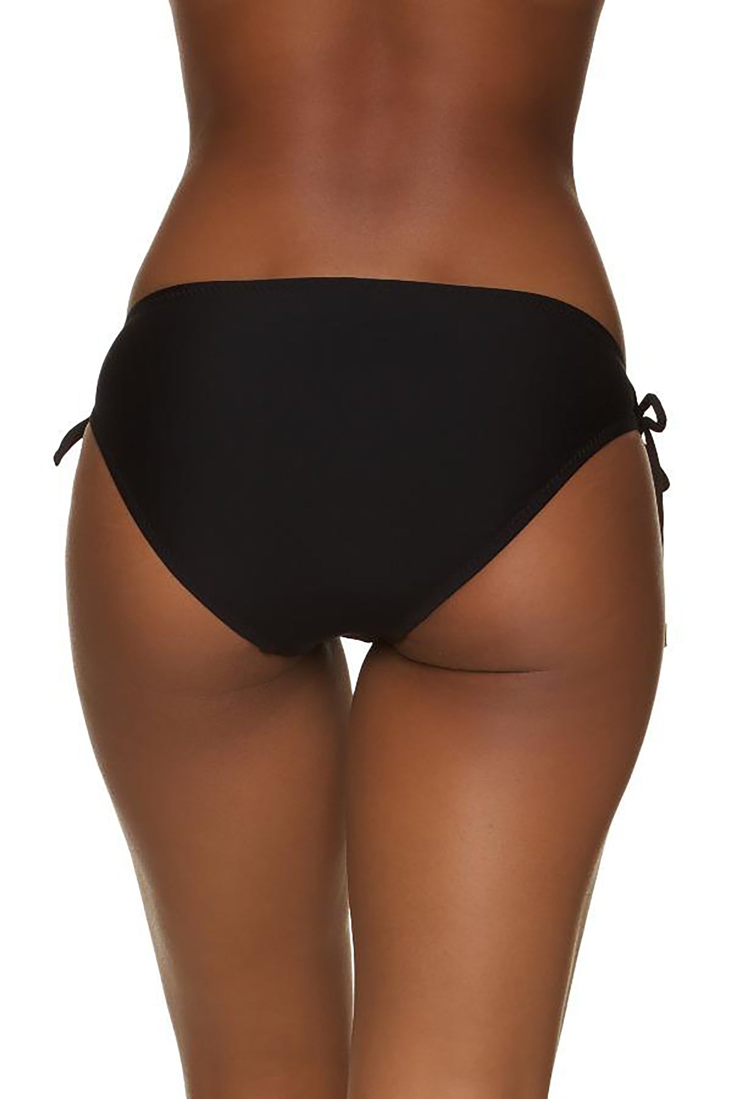 Helen Jon Resort Essentials Solid Tunnel Side Hipster Bottom - Black