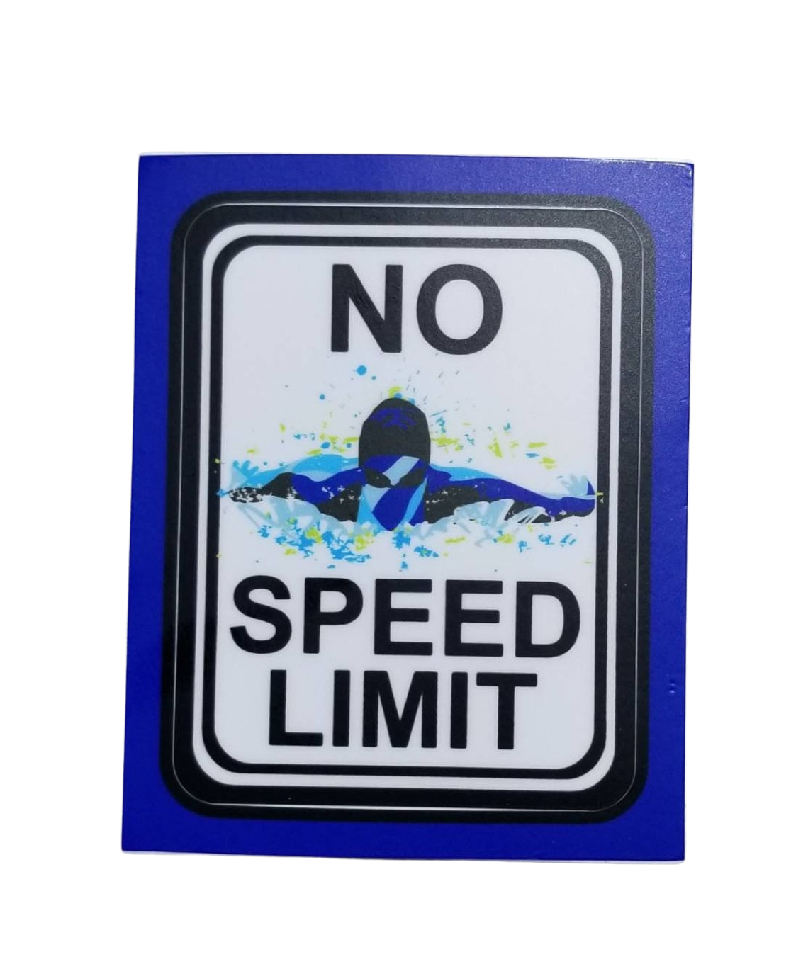 SSR No Speed Limit Swim Sticker