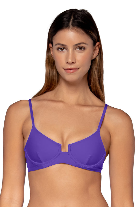 B Swim Aruba Bikini Top - Blue Violet