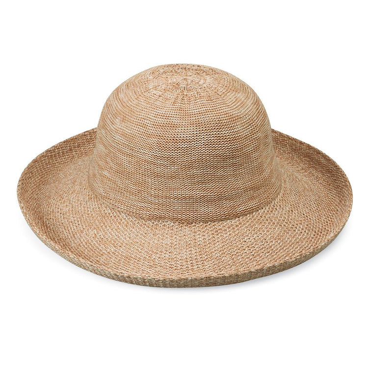 Wallaroo Women's Victoria Packable Sun Hat - Mixed Camel