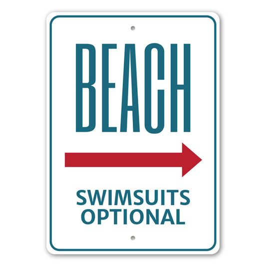 SSR Beach Swimsuits Optional Sign