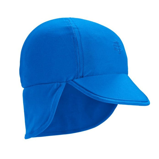 Coolibar Baby Splashy All Sport Hat UPF 50+ - Marlin Blue