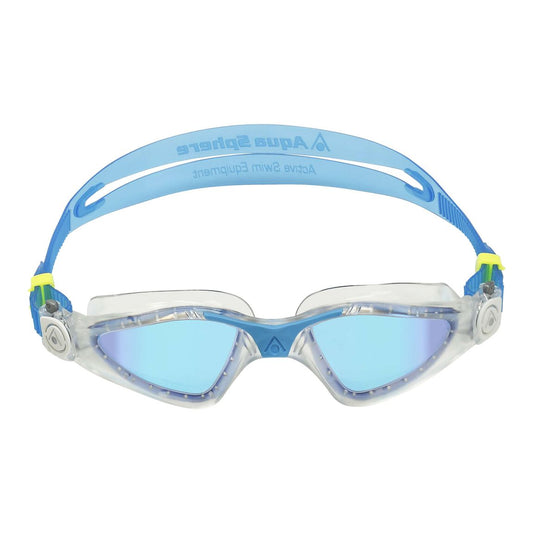Aquasphere Kayenne Mirrored Swim Goggles - Transparent/Turquoise