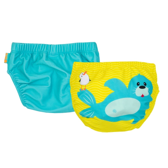 Zoocchini Swim Diaper 2PC Set - Seal
