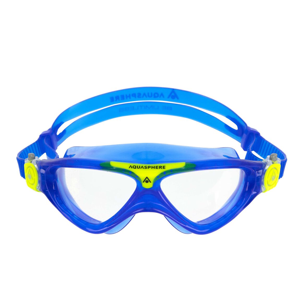 aqua sphere swimming goggles Aqua Sphere Vista Jr Goggle BLUE/ORANGE
