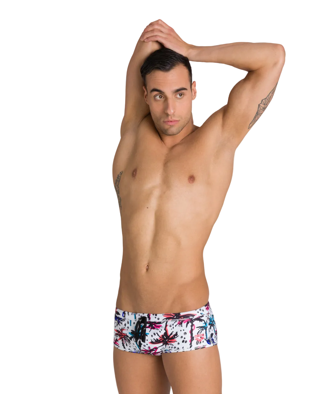 Arena Men's Reversible Low Waist Swimsuit - Pandas - FINAL SALE