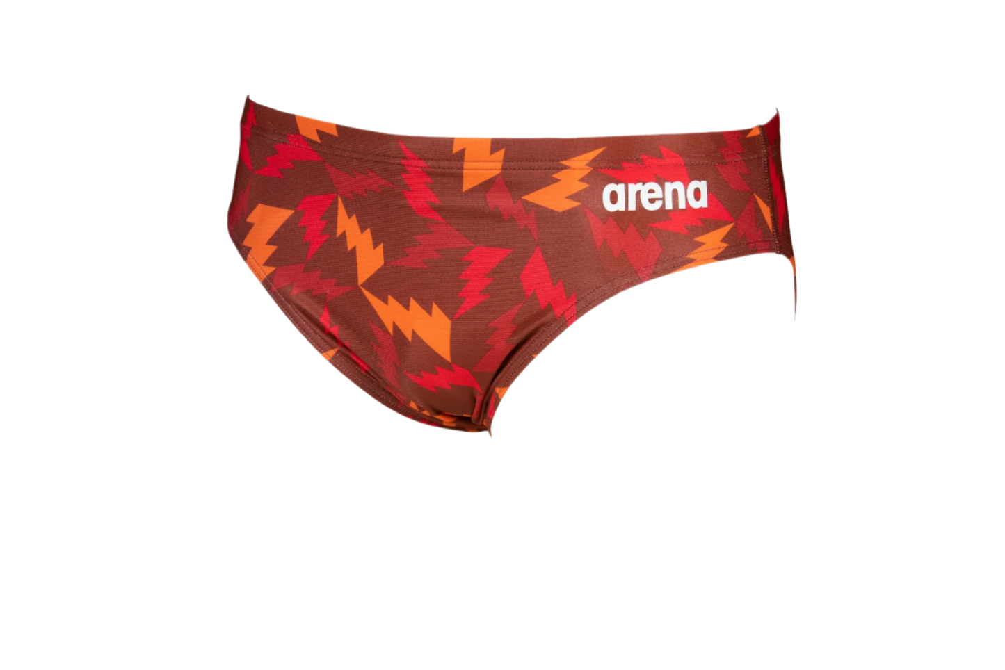 Arena Men's Lightning  Brief Swimsuit - Red Multi