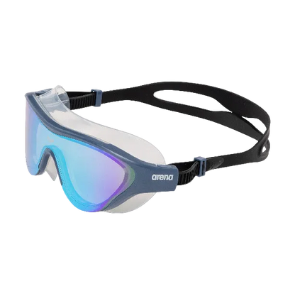 Arena The One Mirror Fitness Swim Mask - Blue/Grey