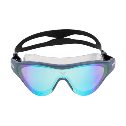Arena The One Mirror Fitness Swim Mask - Blue/Grey