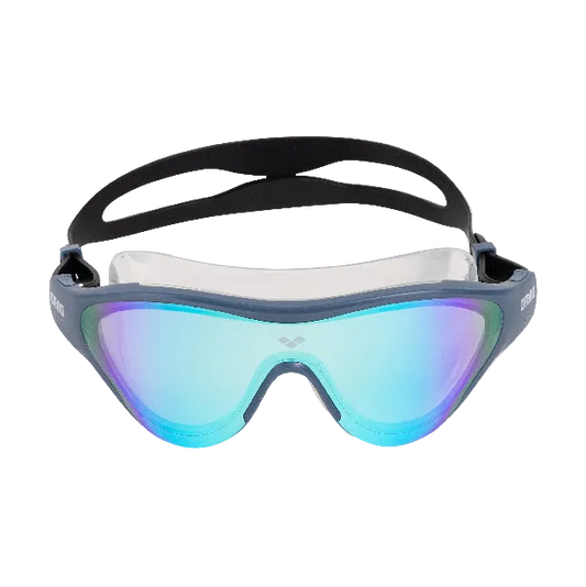 Arena The One Mirror Fitness Swim Mask - Blue/Grey