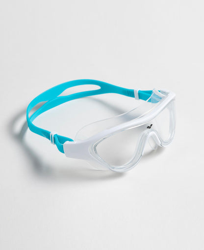 Arena The One Junior Swim Mask Age 6-12 - Clear/White/Lt Blue