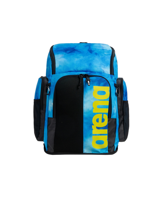 Arena Spiky III 45 Allover Print Backpack - Tie-Dye Blue