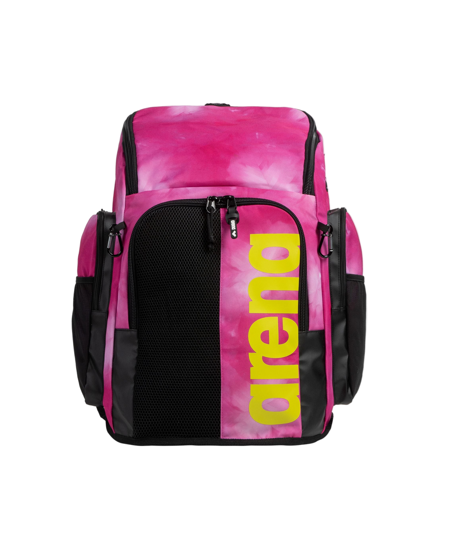 Arena Spiky III 45 Allover Print Backpack - Tie-Dye Pink