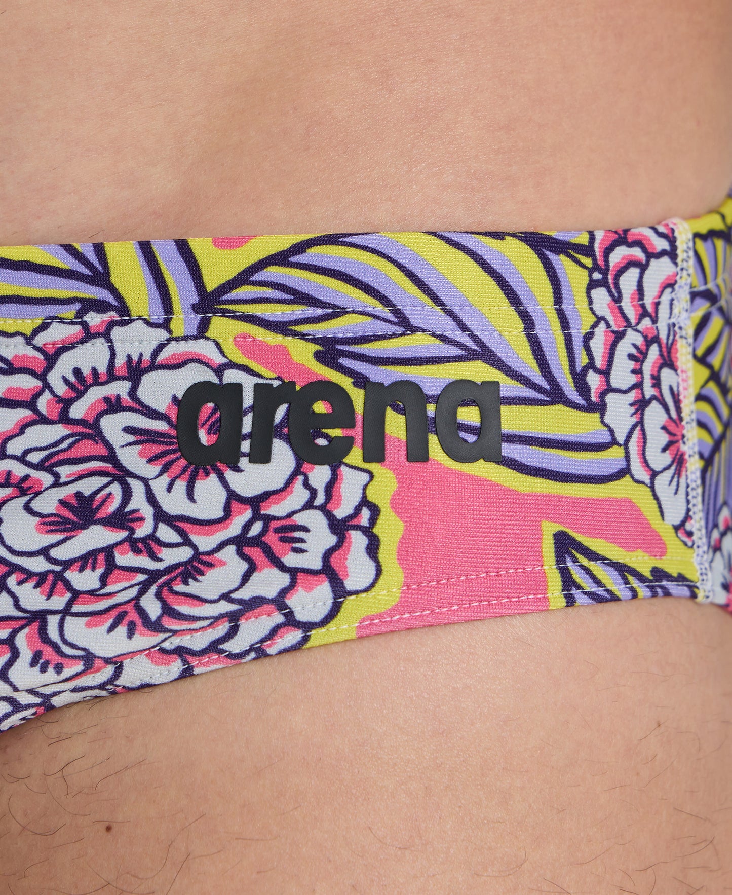 Arena Men's Hydrangea Brief Swimsuit - Pink Multi - FINAL SALE