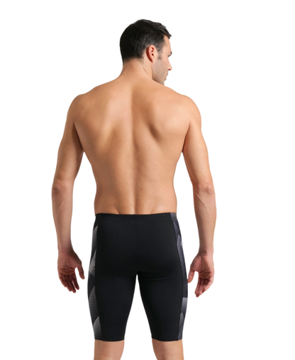 Arena Men's Halftone Jammer - Black/Team Black