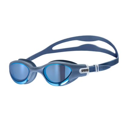 Arena The One Plus Mirror Fitness Swim Goggle - Blue/Grey Mirror